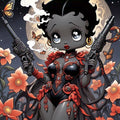 Boop Noire Vinyl Sticker 3"x4"